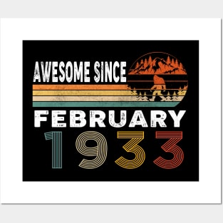 Awesome Since February 1933 Posters and Art